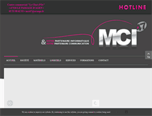 Tablet Screenshot of mci47.fr